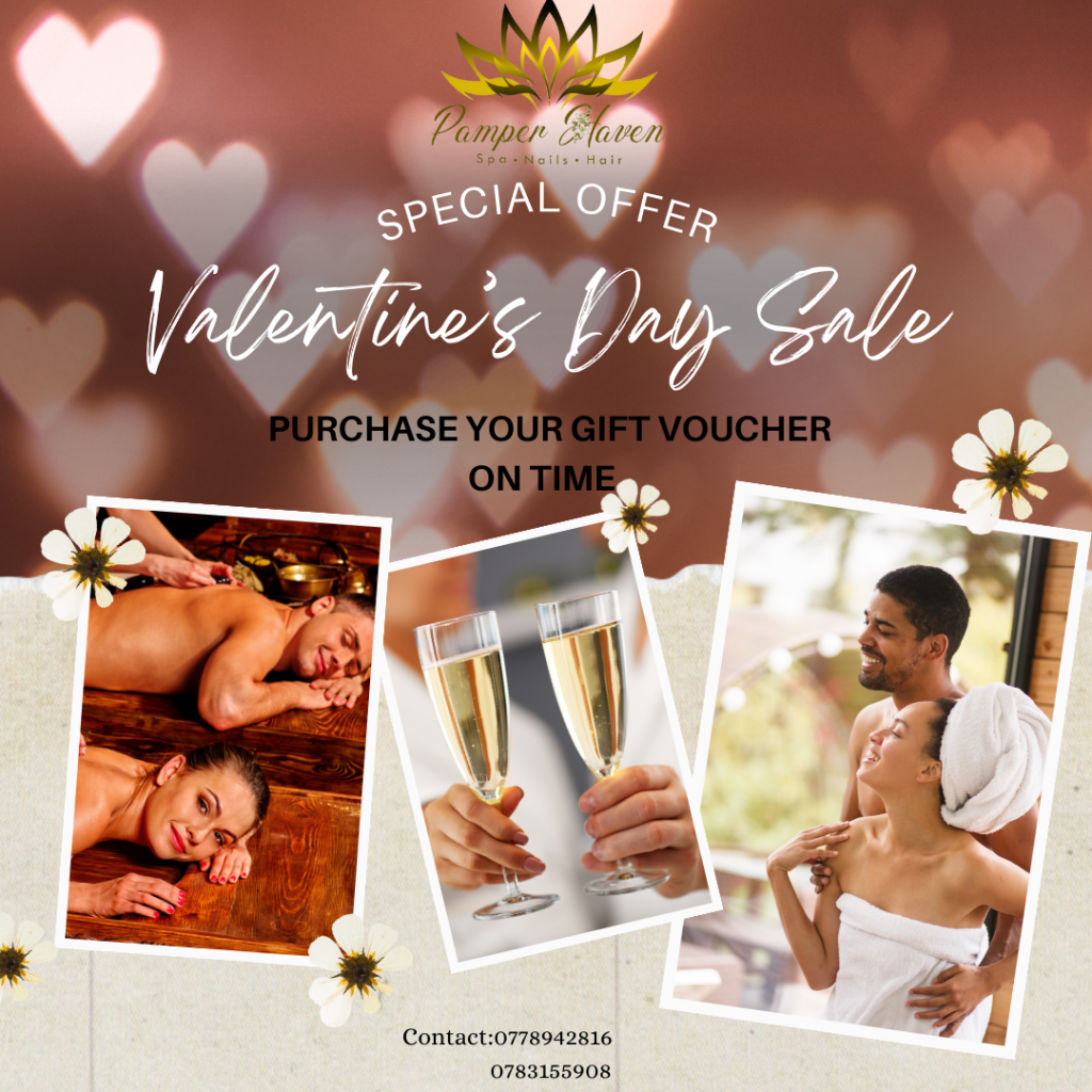 Valentine,s Day: All you need is love, but a little pampering and chocolate doesn't hurt